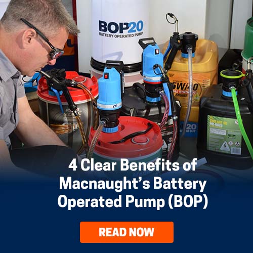 4 Clear Benefits of Macnaught’s Battery Operated Pump (BOP)